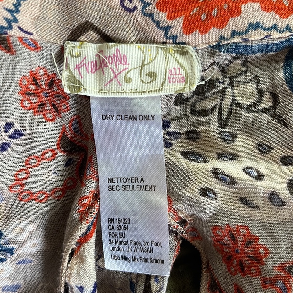 Free People Nightbird Kimono OS - Picture 9 of 10